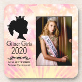 Miss September 2020 Getränkeuntersetzer (Vorderseite)