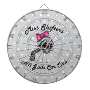 Miss Shifters Dart Board Dartscheibe