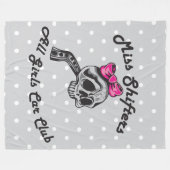 Miss Shifters Fleece Blanket (Vorderseite (Horizontal))