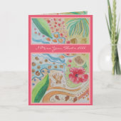 Miss Sie denken, Sie senden hässliche Grüße Karte (Vorderseite)