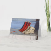 Miss Simpsons Stiefel | William Nicholson Karte (Vorderseite)