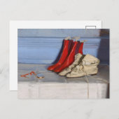 Miss Simpsons Stiefel | William Nicholson Postkarte (Vorne/Hinten)