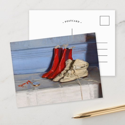 Miss Simpsons Stiefel | William Nicholson Postkarte