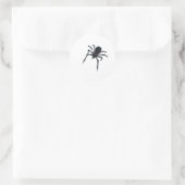 Miss Spider Runder Aufkleber (Tasche)