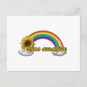 Miss Sunshine Postkarte