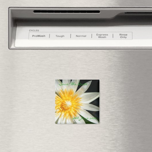 Miss Sunshine - Save the Date Magnet (In Situ (Geschirrspüler))