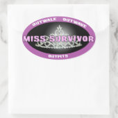 Miss Survivor Stickers (Tasche)