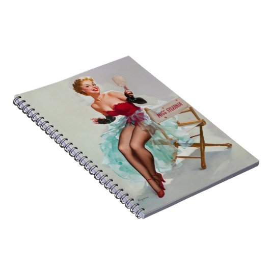 Miss Sylvania Button-Up Girl Notizblock (Rechte Seite)