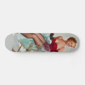 Miss Sylvania Button-Up Girl Skateboard (Horizontal)