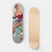 Miss Sylvania Button-Up Girl Skateboard (Vorderseite)