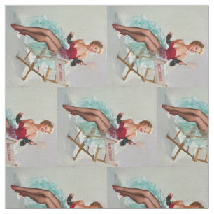 Miss Sylvania Button-Up Girl Stoff