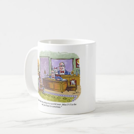 Miss T-T-Tasse Kaffeetasse (Vorderseite Links)