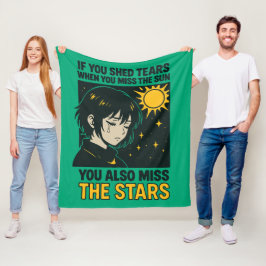 Miss the stars fleecedecke