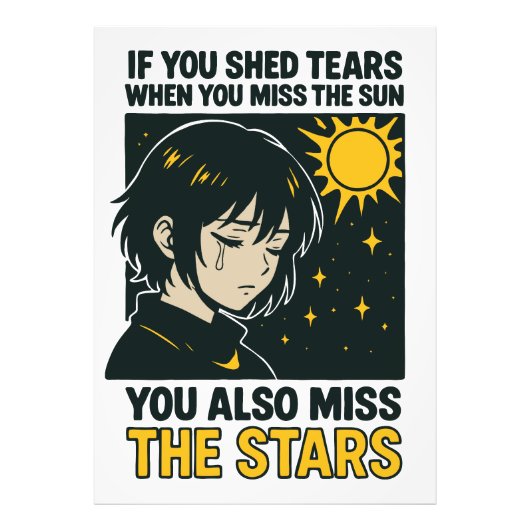 Miss the stars fotodruck (Vorne)