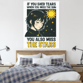 Miss the stars leinwanddruck (Insitu (Schlafzimmer))
