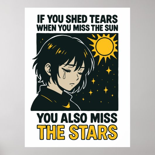 Miss the stars poster (Vorne)