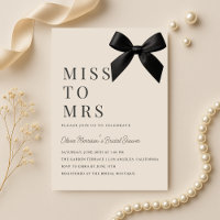 Miss to Mrs Bow-Brautjungferparty