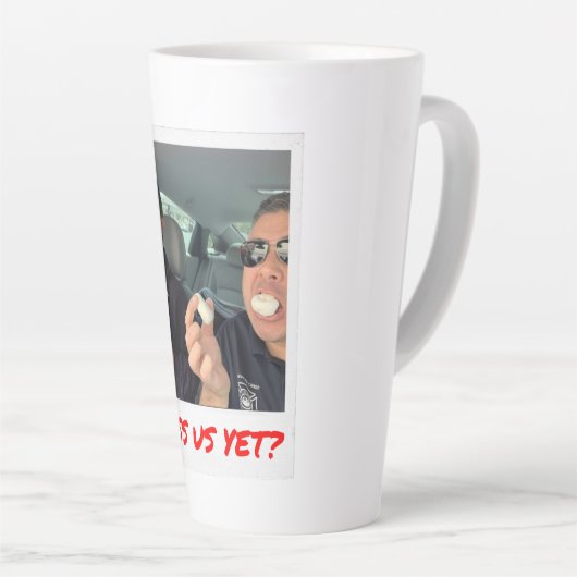 Miss uns doch? Tasse (Rechte Ecke)