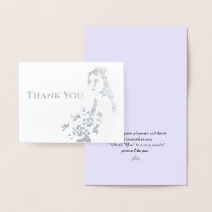 Miss USA America Crown-with Foto Gruß Folienkarte