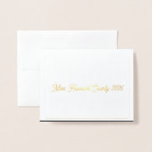 Miss USA America Dankeschön Karte (Vorderseite mit Umschlag)