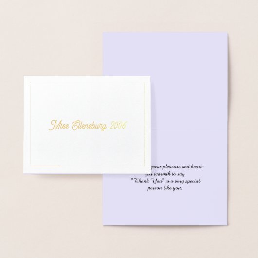 Miss USA America Dankeschön Karte (Anzeige)