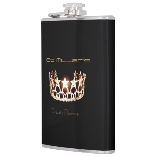 Miss USA America style Crown Flask Individuelle Na Flachmann (Links)