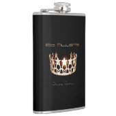 Miss USA America style Crown Flask Individuelle Na Flachmann (Rechts)