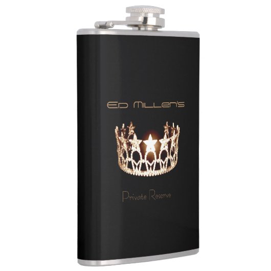 Miss USA America style Crown Flask Individuelle Na Flachmann (Rechts)