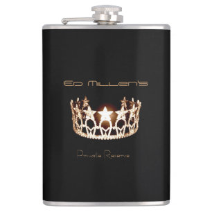 Miss USA America style Crown Flask Individuelle Na Flachmann