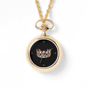 Miss USA Art Crown Wrap Around Watch Armbanduhr