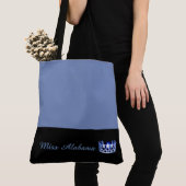 Miss USA Blue Crown Tote Bag-Medium Blue Tasche (Von Nahem)