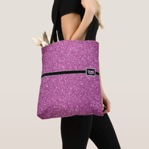 Miss USA Crown Pageant Imitate Glitzer Tote Tasche
