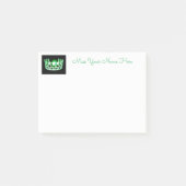 Miss USA Green Crown Post-it-Notes Post-it Klebezettel (Vorderseite)