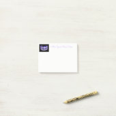 Miss USA Lila Crown Post-it-Notes Post-it Klebezettel (Auf Schreibtisch)