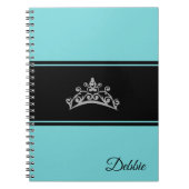 Miss USA Notebook Pageant Silver Crown Notizblock (Vorderseite)