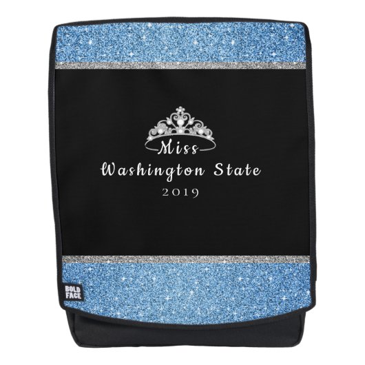Miss USA Pearl Crown Backpack Rucksack (Vorderseite)