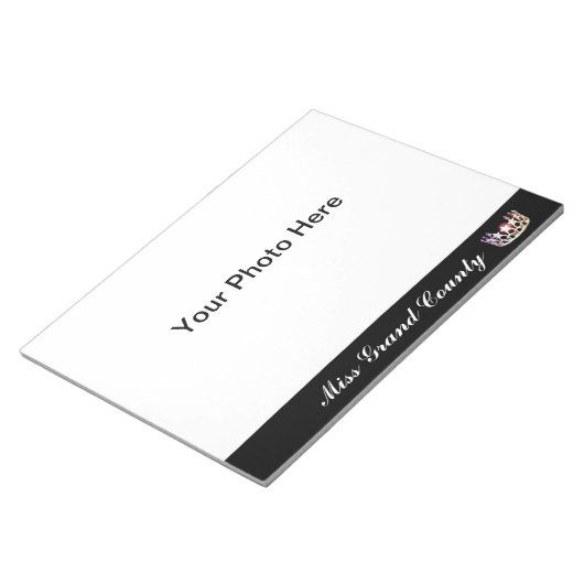 Miss USA Silver Crown Autograph Pad Notizblock (angewinkelt)