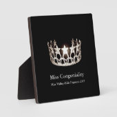 Miss USA Silver Crown Awards Plaque Fotoplatte (Vorderseite)