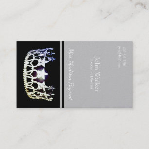 Miss USA Silver Crown Business Cards Visitenkarte