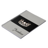 Miss USA Silver Crown Notebook Individuelle Name Notizblock (Linke Seite)