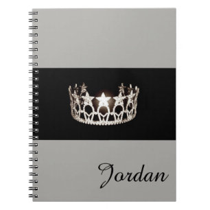 Miss USA Silver Crown Notebook Individuelle Name Notizblock
