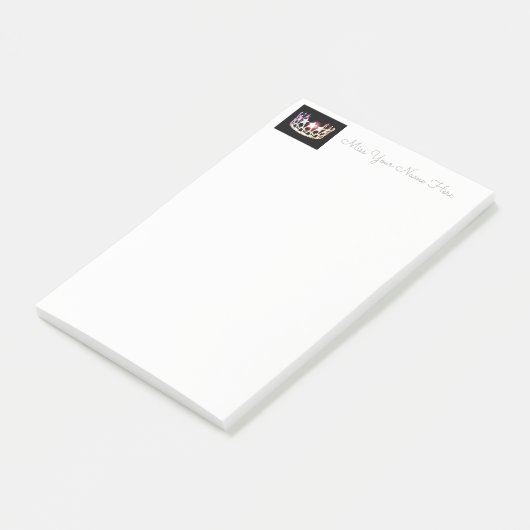 Miss USA Silver Crown Post-it-Notes Post-it Klebezettel (angewinkelt)