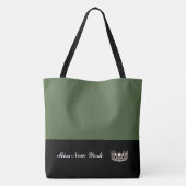 Miss USA Silver Crown Tote Bag-Large Cactus Tasche (Rückseite)