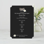 Miss USA Silver Crwn Plumeria Awards Ball Programm (Stehend Vorderseite)