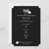 Miss USA Silver Crwn Plumeria Awards Ball Programm (Vorderseite)