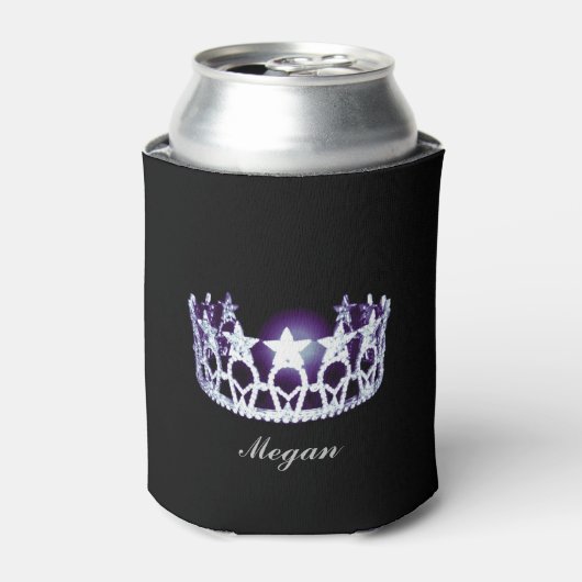 Miss USA Stil Crown Custom Can Cooler Dosenkühler (Kanne Vorderseite)