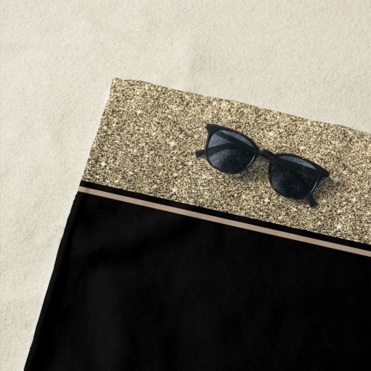 Miss USA Stil Glitzer Beach Handtuch (Beispiel)