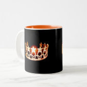 Miss USA Stil Orange Crown Tasse (Vorderseite Links)