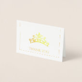 Miss USA Style Pageant Foil Tiara Mini Card Folienkarte (Vorderseite)