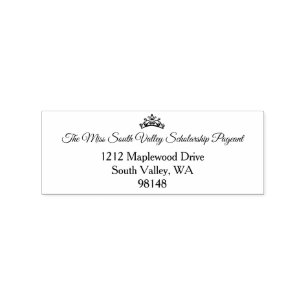 Miss USA Style Pageant Rubber Briefmarke Gummistempel